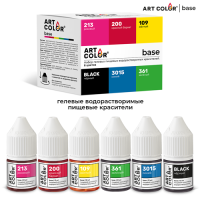 Набор красителей Art Color Base 6 цветов (12мл)