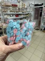 Сахарные мини-медальоны Перепелиные яйца МИКС. 20г