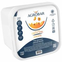Пюре Персик желтый Agrobar (Агробар) замороженное, 1000 гр