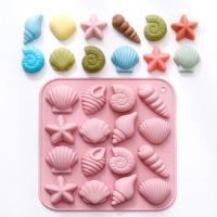 Форма силиконовая «Морские ракушки» 16 ячеек