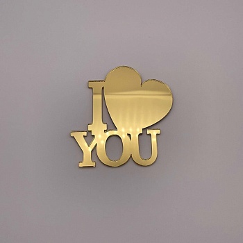 Топпер на бенто торт Love №5