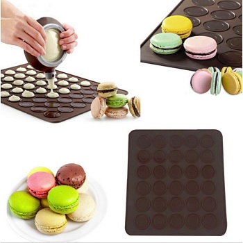 Силиконовый коврик "Макаронс", 30х40 см